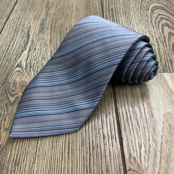 Hermes Other - Hermès Paris 100% Silk Pinstriped Tie.